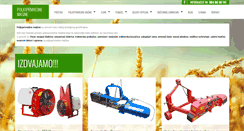 Desktop Screenshot of poljoprivrednemasine.com